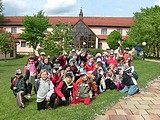 Pvní přivítání v Holenském dvoře
